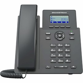 IP ტელეფონი Grandstream GRP2601P IP Phones, PoE 2 lines, 2 SIP accounts + European Style Power Supply 5V/0.6A 